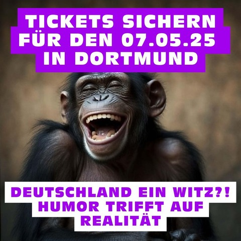 Deutschland ein Witz?! Humor triff auf Realitt // Fair Talk TV &#8222;live&#8220; 2025 - Dortmund - 07.05.2025 18:30