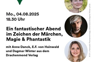 Fantasy-Abend mit Dagmar Winter, Anne Danck, E.F. von Hainwald