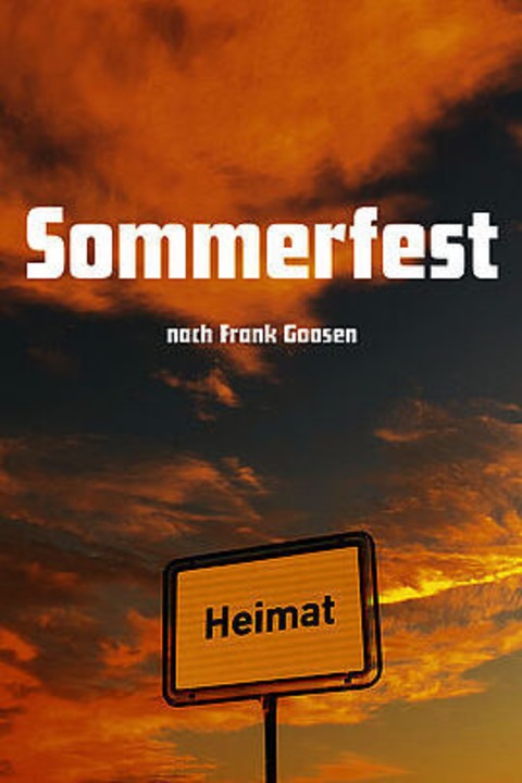 Sommerfest - Komdie nach Frank Goosen - Rheinberg - 23.05.2025 20:00