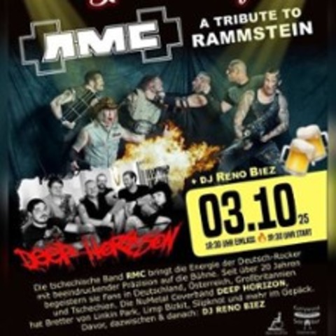 Rammstein Members Club Tribut + Deep Horizon - KLINGENBERG OT PRETZSCHENDORF - 03.10.2025 18:30