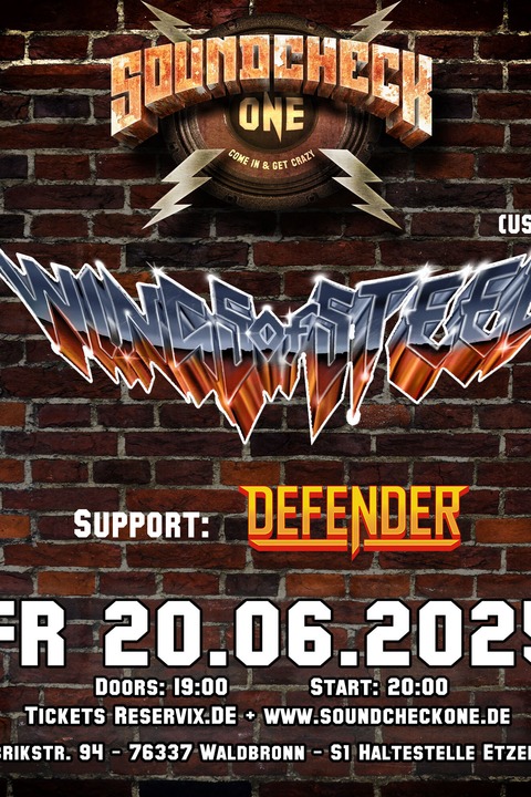 Wings of Steel + Support: Defender - Waldbronn - 20.06.2025 19:00