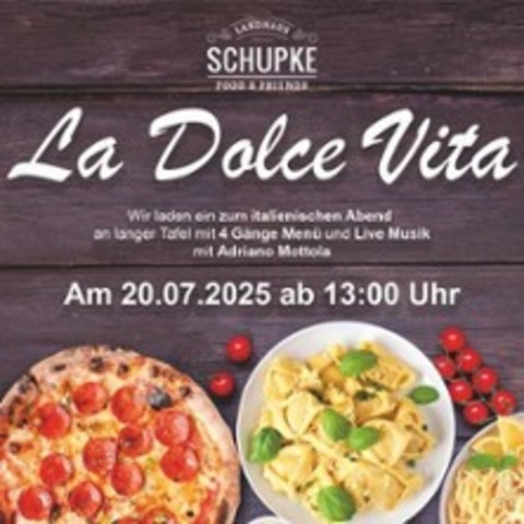 La Dolce Vita Dinner & Show - Adriano Mottola - Berlin - 20.07.2025 14:00