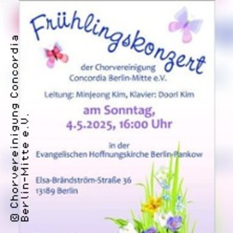 Frhlingskonzert - Wir singen Frhlings- und Volkslieder - BERLIN - 04.05.2025 16:00