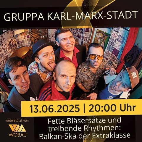 Gruppa Karl-Marx-Stadt - Magdeburg - 13.06.2025 20:00