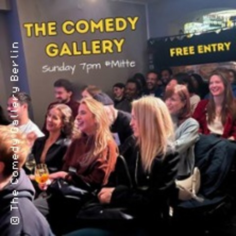 Laughs and Drinks in an Art Gallery - BERLIN - 11.05.2025 19:00