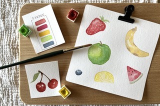 Kreativworkshop: Einstieg - Frchte in Aquarell