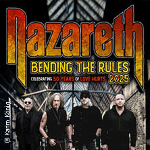 Nazareth - Bending The Rules 2025 - INNSBRUCK - 25.11.2025 20:00
