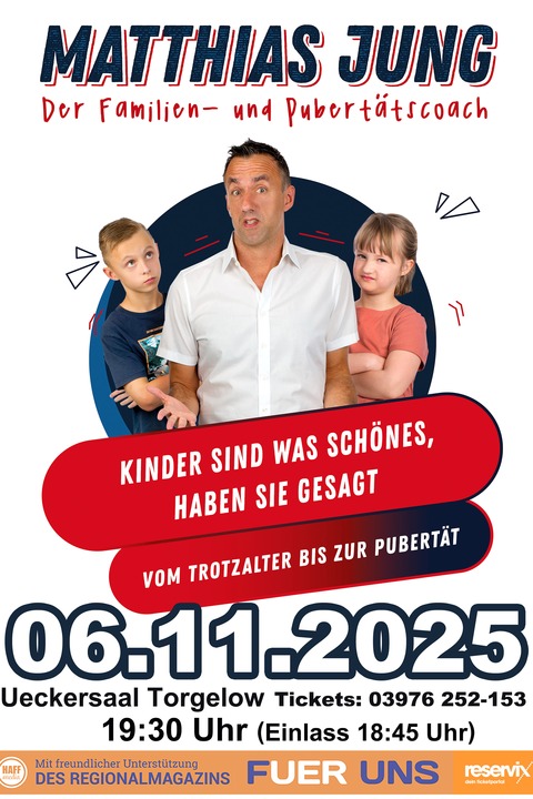 &#8222;Kinder sind was Schnes, haben sie gesagt&#8220; - Torgelow - 06.11.2025 19:30