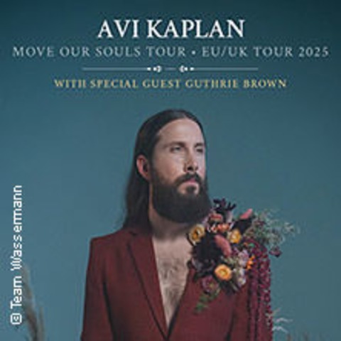 Avi Kaplan - Move Our Souls Tour - EU / UK Tour 2025 - Berlin - 10.09.2025 20:00