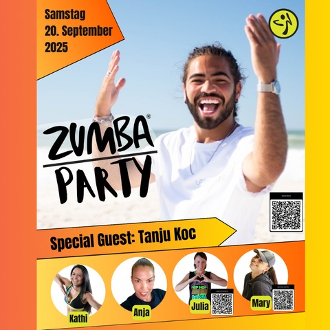 Zumba Party - Zumba Party mit Ausklang - Witten - 20.09.2025 16:00