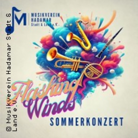 Sommerkonzert 2025 - Flashing Winds - HADAMAR - 24.05.2025 19:30