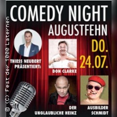 Augustfehner Comedy Night - AUGUSTFEHN - 24.07.2025 20:00