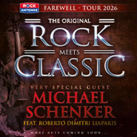Rock Meets Classic - Farewell Tour 2026 mit groem Orchester und Rockband - KEMPTEN - 08.04.2026 20:00