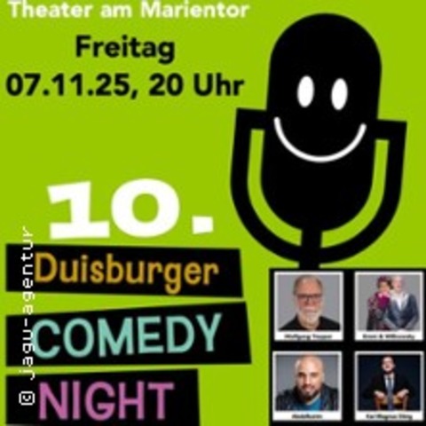 10. Duisburger Comedy Night - DUISBURG - 07.11.2025 20:00