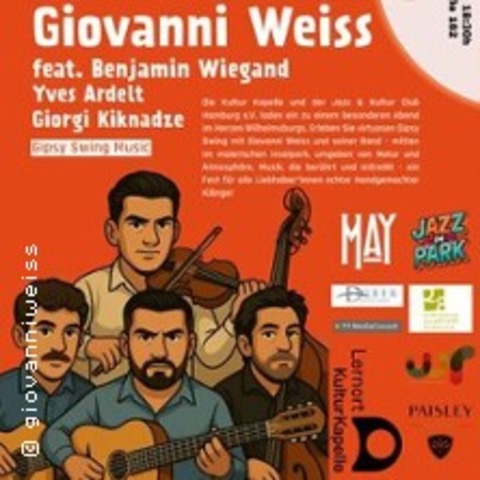 Giovanni Weiss with friends / Jazz im Park - HAMBURG - 20.09.2025 19:30