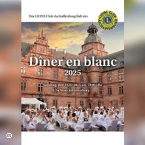 Diner en blanc 2025 Aschaffenburg - ASCHAFFENBURG - 19.07.2025 19:00