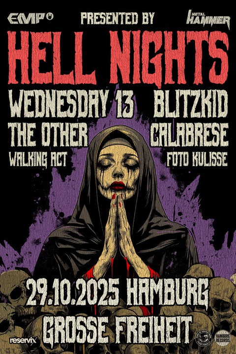 Hell Nights - Hamburg - 29.10.2025 18:00