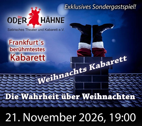 Die Wahrheit ber Weihnachten - Bad Freienwalde - 21.11.2026 19:00