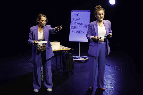 Gar nicht lgen ist auch keine Lsung - Comedy-Theater mit Heike Feist und Astrid Kohrs - Eisenhttenstadt - 12.11.2025 20:00