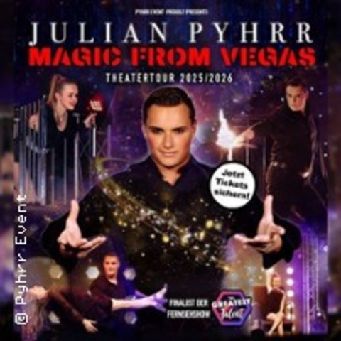 Julian Pyhrr - Magic From Vegas - TRIER - 30.05.2025 19:30