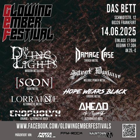 VII. GLOWING EMBER FESTIVAL HESSEN - Frankfurt am Main - 14.06.2025 17:30
