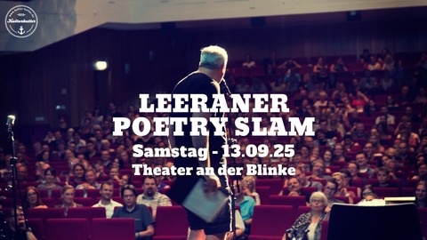 Leeraner Poetry Slam 2025 - Best Of Poetry Slam - Leer (Ostfriesland) - 13.09.2025 20:00