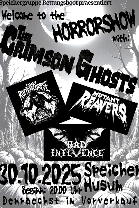 Welcome to the Horrorshow - Husum - 30.10.2025 20:30