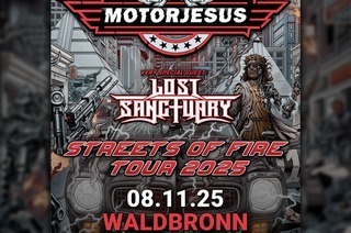Motorjesus + Support: Lost Sanctuary - Streets Of Fire Tour 2025