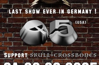 Q5 (Last Show in Germany!) + Support: Skull & Crossbones