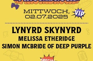 VIP Special Day: Special Day: Lynyrd Skynyrd, Melissa Etheridge + Simon McBride