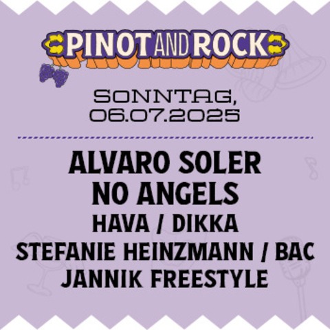 lvaro Soler & Dikka bei Pinot and Rock 2025 - Breisach - 06.07.2025 12:30