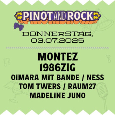 Montez bei Pinot and Rock 2025 - Breisach - 03.07.2025 15:00