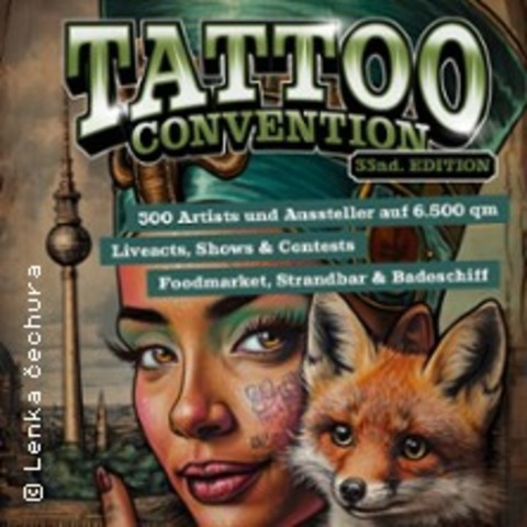 33. Tattoo Convention Berlin - BERLIN - 06.09.2025 11:00