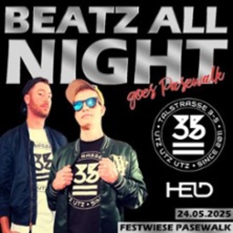 Beatz all Night goes Pasewalk | Einlass ab 16 Jahren m. volljhr. Begleitperson - PASEWALK - 24.05.2025 19:00