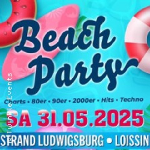 Beachparty m. Alex Megane Charts | Hits |90er|Techno - Strand Ludwigsburg Loissin - LOISSIN - 31.05.2025 20:00