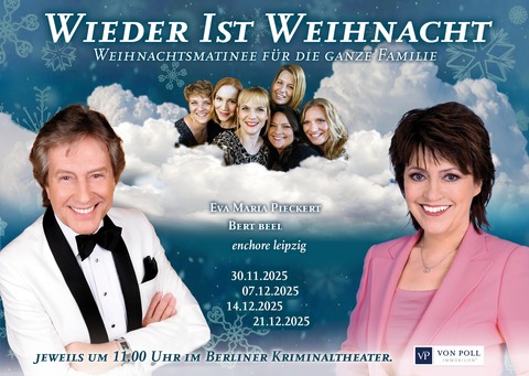 Weihnachtsmatinee: Eva Maria Pieckert & Freunde! - Berlin - 07.12.2025 11:00