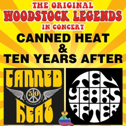 CANNED HEAT & TEN YEARS AFTER - The Original Woodstock Legends LIVE - Dresden - 30.09.2025 20:00
