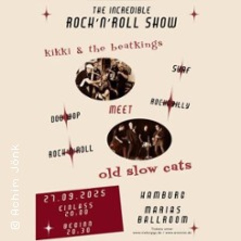 Old Slow Cats // Kikki & The Beatkings - HAMBURG - 27.09.2025 20:30