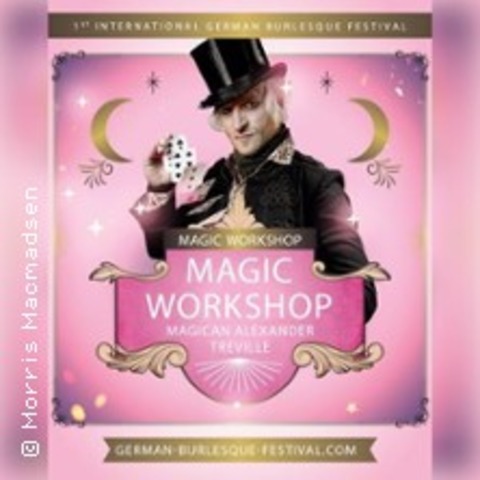 Workshop 4 | Magic Workshop - with Alexander Treville - HAMBURG - 29.08.2025 15:00