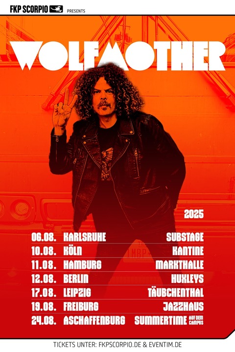 WOLFMOTHER - Karlsruhe - 06.08.2025 20:00