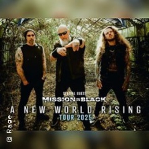 Rage - A New World Rising Tour 2025 + Special Guest: Mission In Black - Lindau (Bodensee) - 10.10.2025 19:30