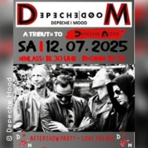 Depeche Mood - a tribute to Depeche Mode - BAD SALZUFLEN - 12.07.2025 19:30