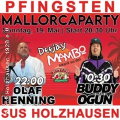 Groe Mallorcaparty - Festzelt SuS Holzhausen - PREUSSISCH OLDENDORF - 08.06.2025 20:30