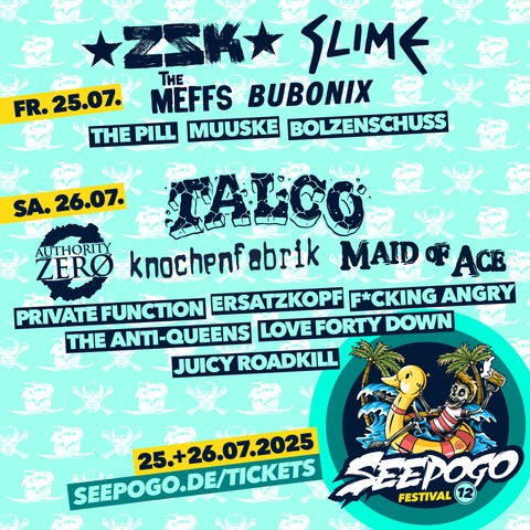 SEEPOGO 2025 - Tagesticket - Freitag - Selters (Taunus) - 25.07.2025 12:00