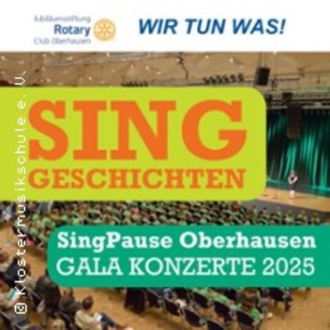 Gala-Konzert der SingPause Oberhausen - Oberhausen - 01.07.2025 09:30