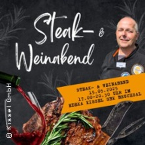 Steak- & Weinabend - Bruchsal - 15.05.2025 17:00