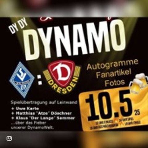 Dynamo Dresden in Pretzschendorf | Uwe Karte + Matthias Dschner + Klaus Sammer - KLINGENBERG OT PRETZSCHENDORF - 10.05.2025 13:00