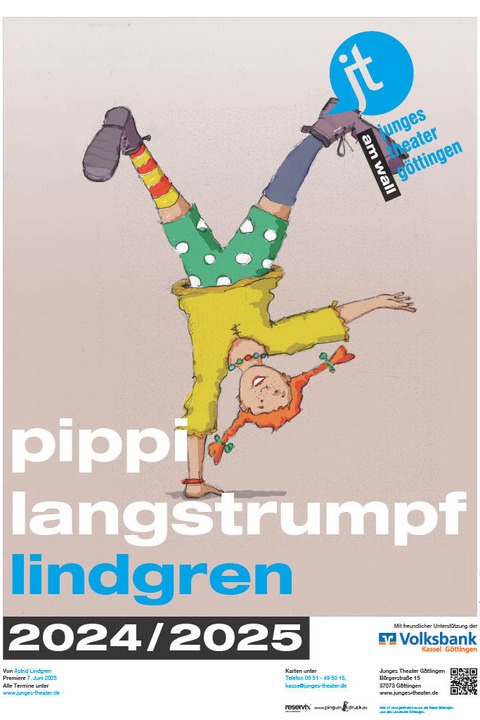 Pippi Langstrumpf - Familienstck - Gttingen - 22.06.2025 14:00