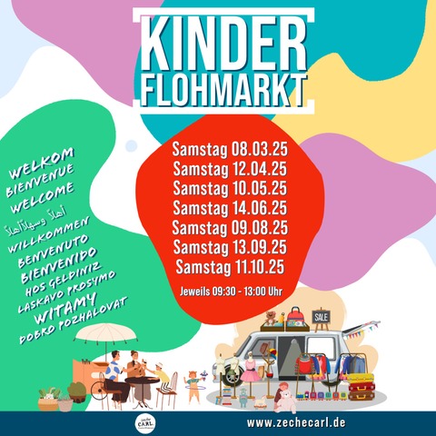 KINDERFLOHMARKT AUF CARL. - 3 Meter Stand - Essen - 10.05.2025 00:00
