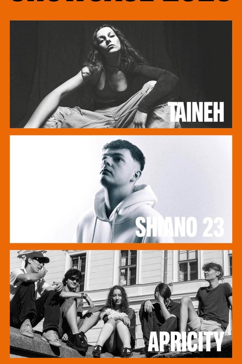 Bandbreiten Showcase 2025 - Taineh | Shiano 23 | Apricity - Linz - 23.05.2025 19:30